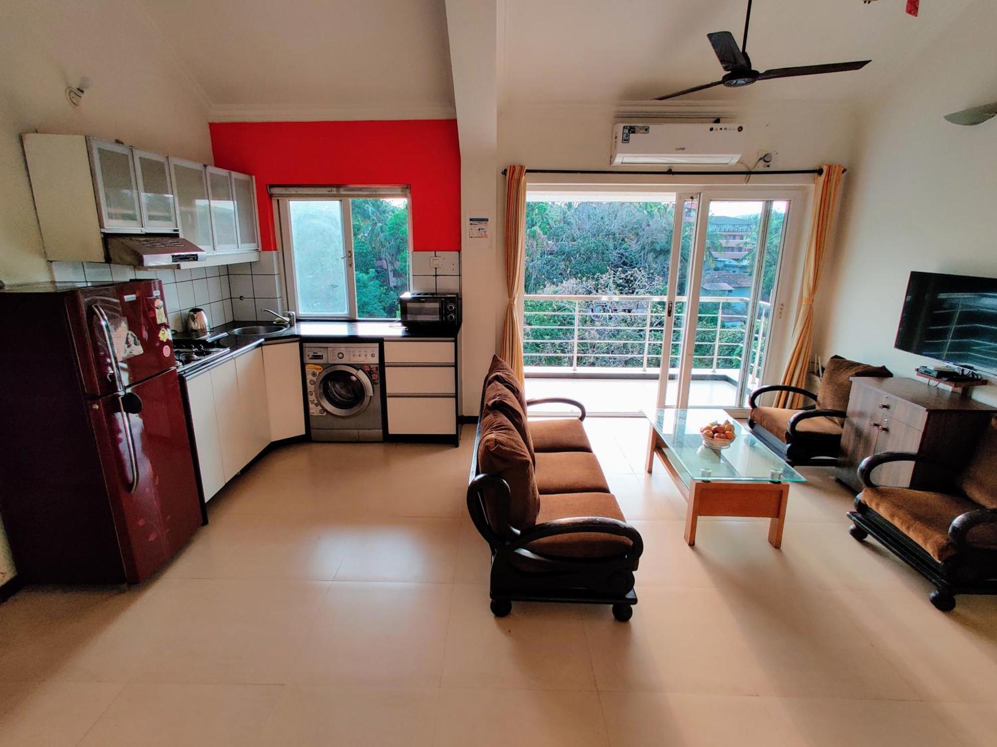 Ivy Retreat- Serviced Apartments Baga Eksteriør bilde