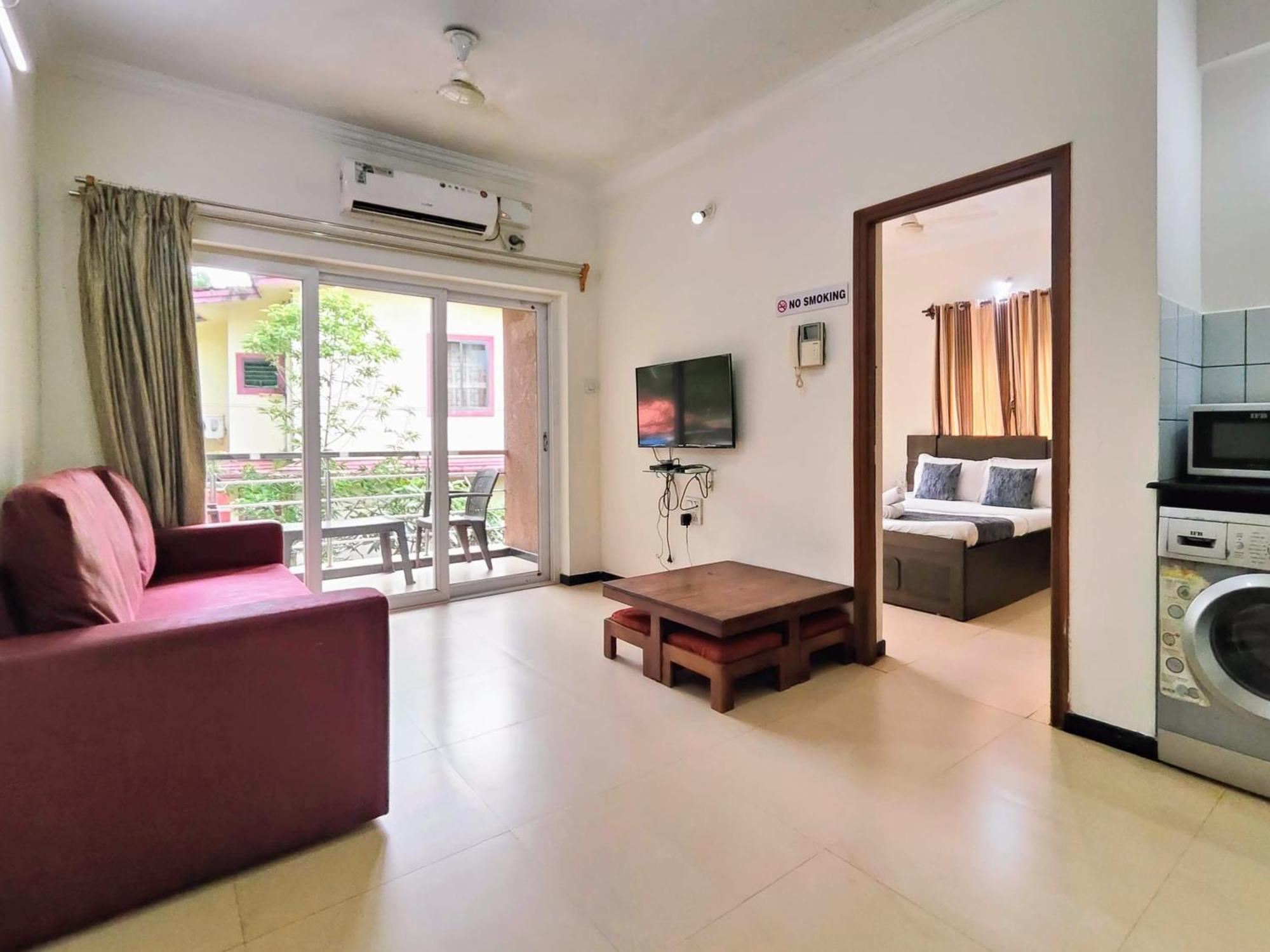 Ivy Retreat- Serviced Apartments Baga Eksteriør bilde